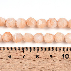 Dyed Natural White Jade Beads Strands&nbsp;G-T139-8mm-46T