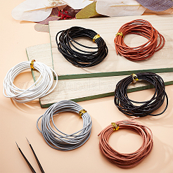 24 Yards 6 Colors Cowhide Leather Cord&nbsp;WL-PH0004-14