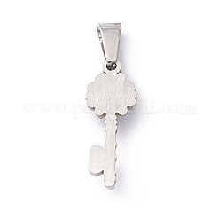 304 Stainless Steel Resin Pendants&nbsp;STAS-A062-14P