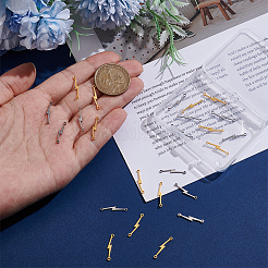 20Pcs 2 Colors Stainless Steel Connector Charms&nbsp;STAS-UN0065-27