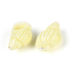 Handmade Printed Porcelain Beads&nbsp;PORC-T133-01E-01