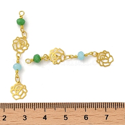 Glass Beaded Pendants&nbsp;KK-P242-18G-02