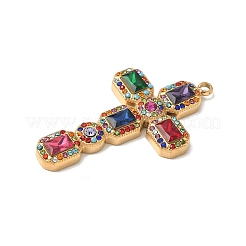 304 Stainless Steel Rhinestone Pendants Ion Plating(IP)&nbsp;STAS-V015-04B-G