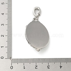 Brass Pendants&nbsp;KK-R210-07P-01