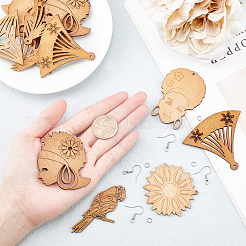 DIY Dangle Earring Making Kits&nbsp;DIY-FH0001-35