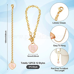 1 Set Alloy Enamel Wine Glass Charms&nbsp;HJEW-TA0001-16B