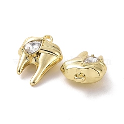 Rack Plating Alloy Glass Pendants&nbsp;FIND-I037-08LG-01
