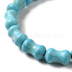 Synthetic Turquoise Dyed Beads Strands&nbsp;G-E594-05