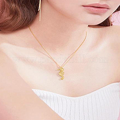 10Pcs 304 Stainless Steel Pendants&nbsp;STAS-LP0004-45