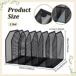 1Pc Iron Bookends&nbsp;AJEW-AR0005-08A