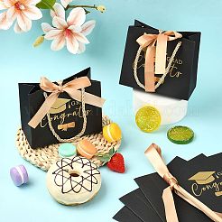 Gold Stamping Graduation Cap Paper Gift Bags&nbsp;CARB-FZC0001-01A