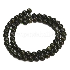 Natural Green Diopside Beads Strands&nbsp;GG-CBA993B-A01-6mm