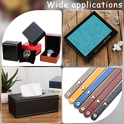 Frosted PU Leather Fabric&nbsp;DIY-WH0622-061E