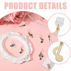 10Pcs 5 Styles Alloy Enamel Mobile Dustproof Plug&nbsp;PALLOY-CA00037