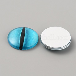 Luminous Self Adhesive Glass Eyes Cabochons&nbsp;DIY-WH0304-941C-36