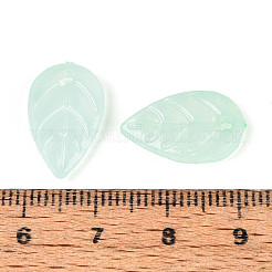 Imitation Jade Acrylic Pendants&nbsp;OACR-T030-27B
