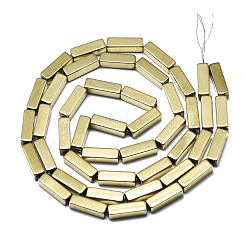Electroplate Non-magnetic Synthetic Hematite Beads Strands&nbsp;G-S352-41B-01