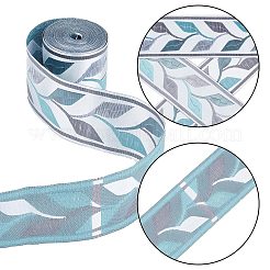 10M 2 Styles Embroidery Polyester Ribbon&nbsp;OCOR-GF0002-67A