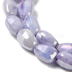 Electroplate Glass Beads Strands&nbsp;GLAA-D013-05E
