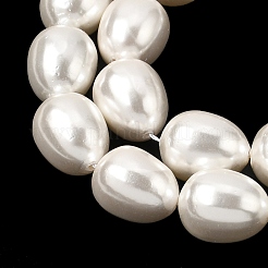 Electroplated Shell Pearl Beads Strands&nbsp;BSHE-B008-04