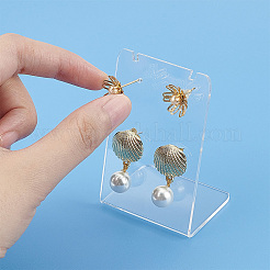 10Pcs 2 Colors Acrylic Earring Display Stands&nbsp;EDIS-PH0001-89