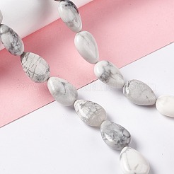 Natural Howlite Beads Strands&nbsp;G-L242-13
