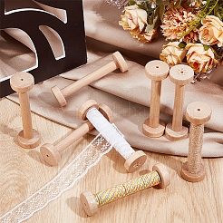 Wooden Empty Spools for Wire&nbsp;WOOD-WH0029-146A
