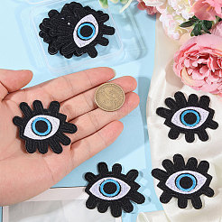 9Pcs Computerized Embroidery Cloth Patches&nbsp;PATC-FH0001-28B
