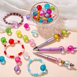 230G Transparent Acrylic Beads&nbsp;OACR-SZ0001-80
