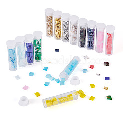 2-Hole Glass Seed Beads&nbsp;SEED-TA0001-65