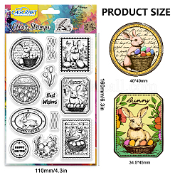 PVC Plastic Clear Stamps&nbsp;DIY-WH0618-0326
