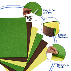 9 Sheets 3 Colors Non-Woven Fabric&nbsp;DIY-TA0013-43A