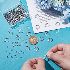 304 Stainless Steel Leverback Earring Findings&nbsp;STAS-UN0006-21P