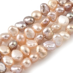 Natural Cultured Freshwater Pearl Beads Strands&nbsp;PEAR-A006-02F