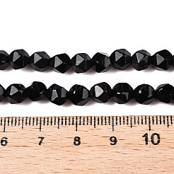Natural Obsidian Beads Strands&nbsp;G-T138-215