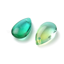 120Pcs 6 Colors Transparent Glass Charms&nbsp;GLAA-GA0001-80