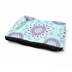Polyester Tarp Zip Cosmetic Pouches&nbsp;ABAG-G010-04J