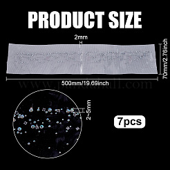 7Pcs Glass Hotfix Rhinestone&nbsp;DIY-FG0001-42A