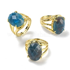Brass Cuff Open Rings&nbsp;RJEW-D347-03G-17