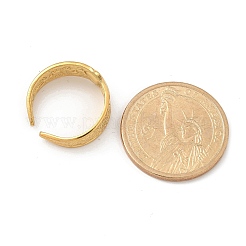 304 Stainless Steel Open Cuff Rings for Women&nbsp;STAS-Z117-19G