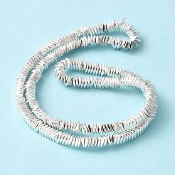 Electroplated Synthetic Non-Magnetic Hematite Beads Strands&nbsp;G-E606-A01-S