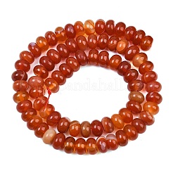 Natural Red Agate Beads Strands&nbsp;GG-CBAD029-B02-5x8mm