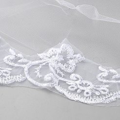 Polyester Mesh Bridal Veils&nbsp;AJEW-WH0348-559