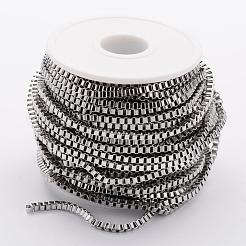Tarnish Resistant 304 Stainless Steel Venetian Chains&nbsp;CHS-H007-18P