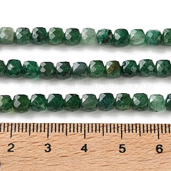 Natural Fuchsite Beads Strands&nbsp;GG-CBAE031-B02