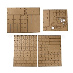Christmas Wooden Jewelry Storage Boxes&nbsp;CON-WH0089-03