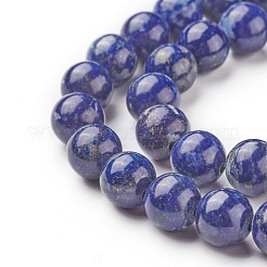 Natural Lapis Lazuli Bead Strands&nbsp;G-G953-02-6mm