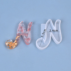 Letter DIY Silicone Molds&nbsp;DIY-I034-08N