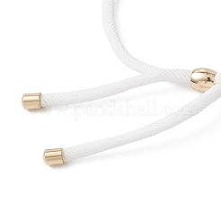 3MM Round Nylon Twisted Cord Slider Bracelet Making&nbsp;AJEW-JB01467-01