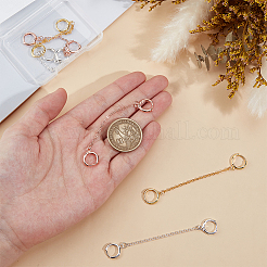3 Pairs Brass Hoop Earrings&nbsp;HJEW-OC00317